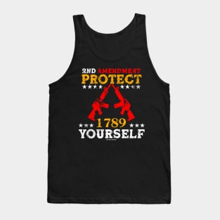 2nd Amendment Protect Yourself Tank Top